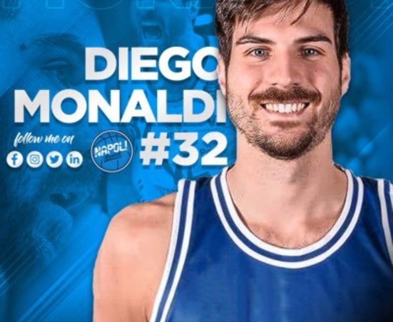 La Gevi Napoli Basket saluta Diego Monaldi