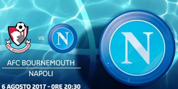 Amichevole Bournemouth-Napoli, prove di Champions