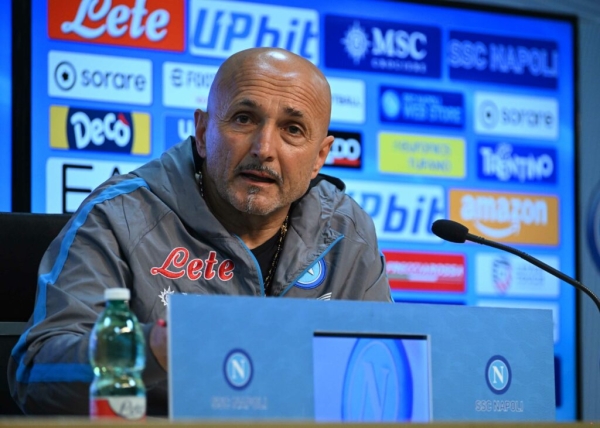 Spalletti: «Con la Roma scontro diretto. Quota scudetto? Non sono bravo in matematica»