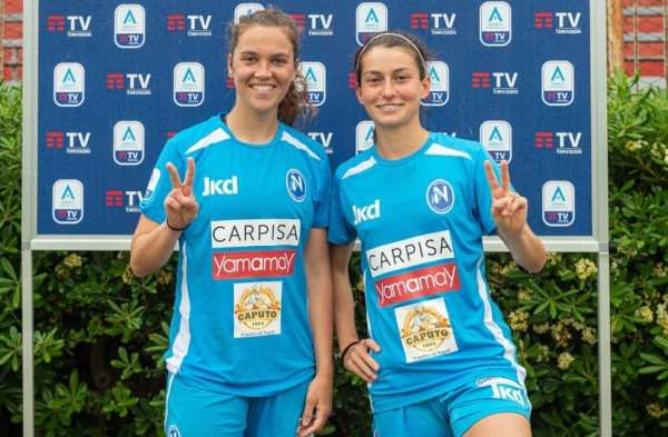 Napoli Femminile vittoriosa per 5-0 su San Marino