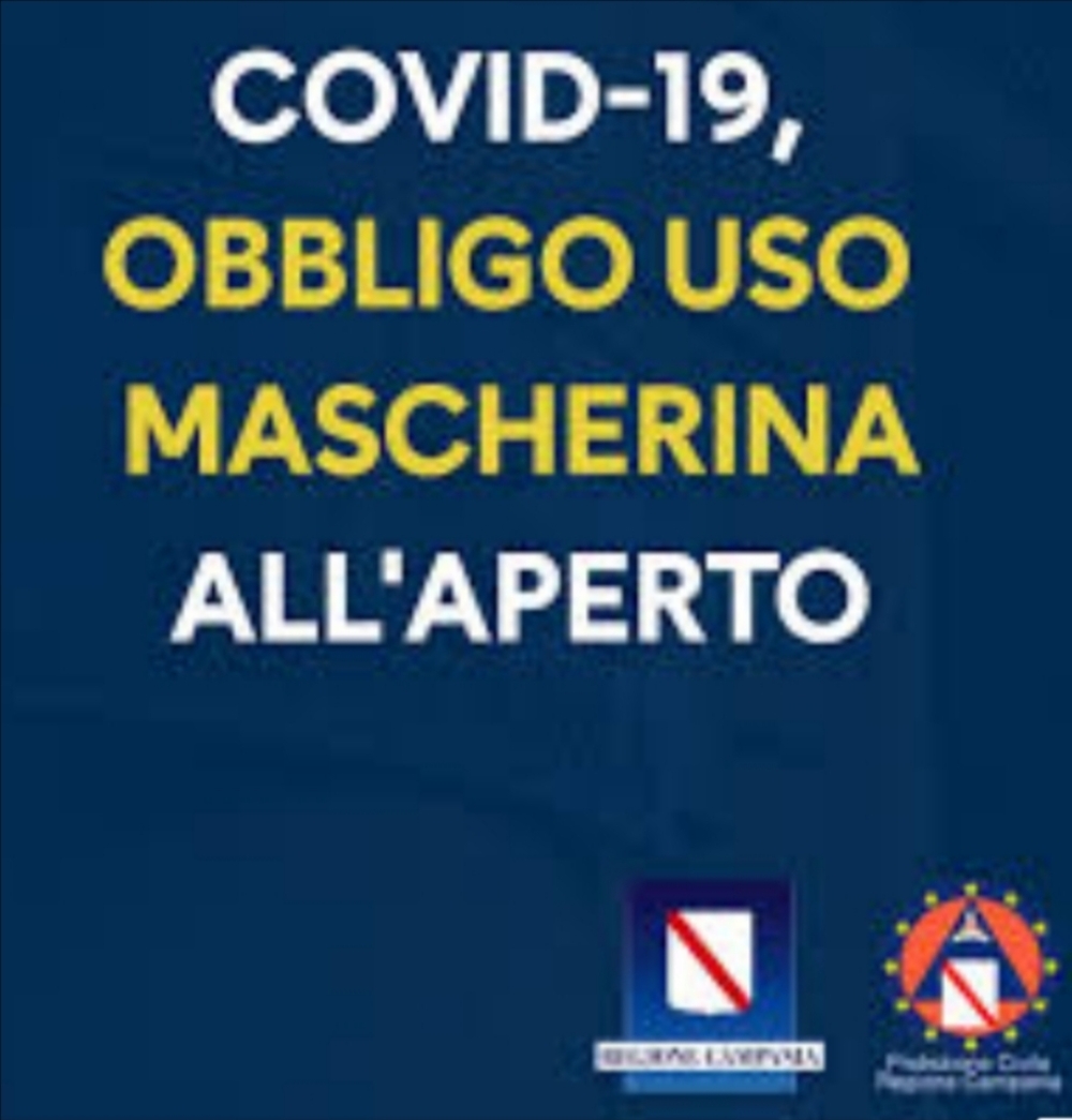 Obbligo di mascherina all&#039;aperto