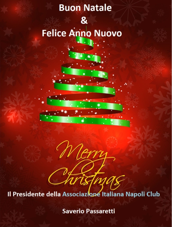Gli auguri della Associazione Italiana Napoli Club
